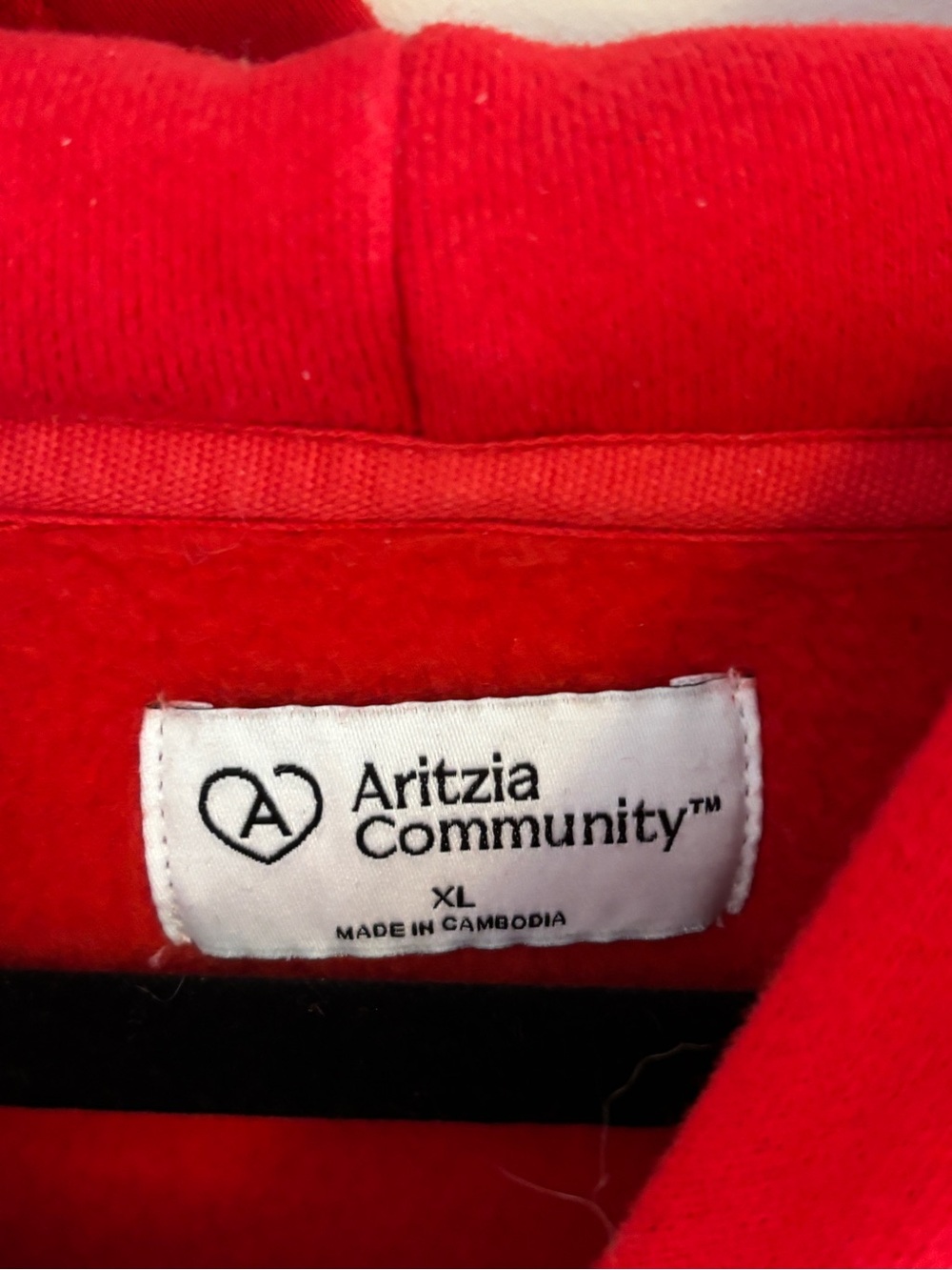 Aritzia Rare Lunar New Year Mega Raglan Hoodie Min Heo SZ XL - Picture 7 of 9